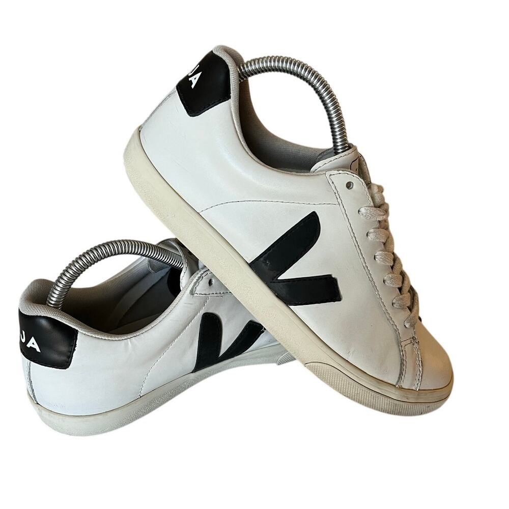 VEJA | Esplar Sneaker Mens Size 9 White and Black - Picture 2 of 8
